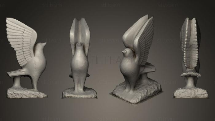 Статуэтки птицы Pigeon carving